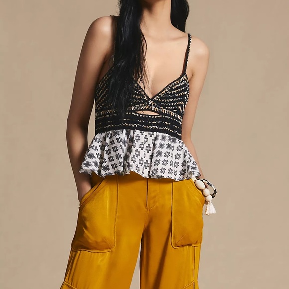 By Anthropologie Freida Layered Sweater Tank - Picture 1 of 5